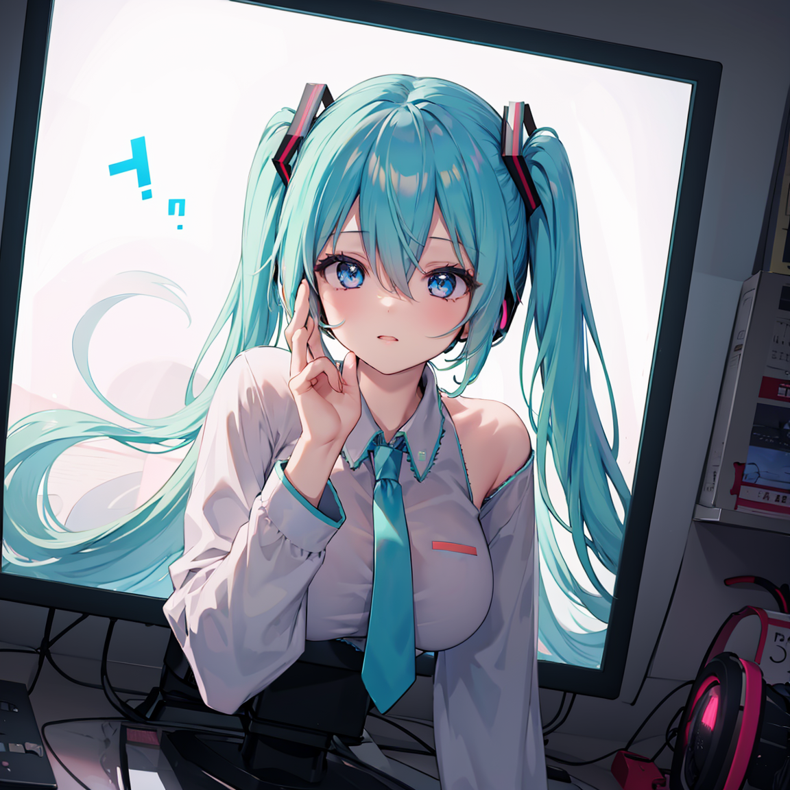02870-2588152612-,_through screen, stuck, monitor,  1girl, breasts,  solo,hatsune miku, looking at viewer, hair between eyes, shirt, very long ha.png